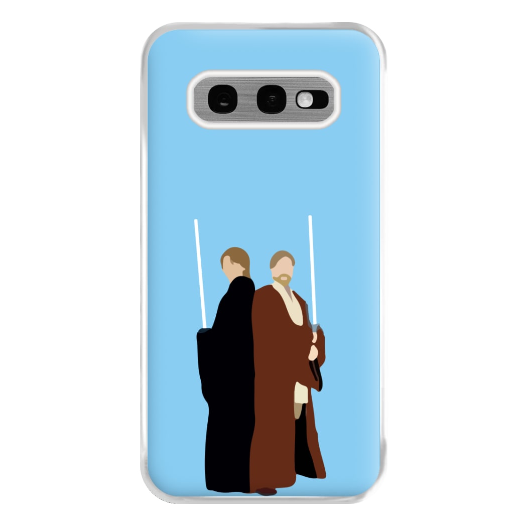 Skywalker and Kenobi Phone Case for Galaxy S10e