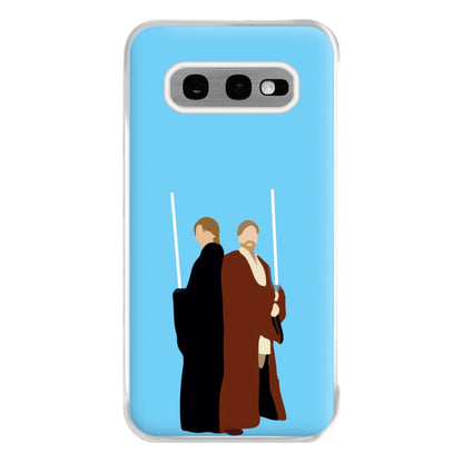 Skywalker and Kenobi Phone Case for Galaxy S10e