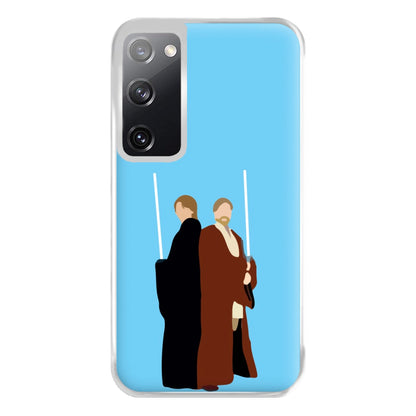 Skywalker and Kenobi Phone Case for Galaxy S20