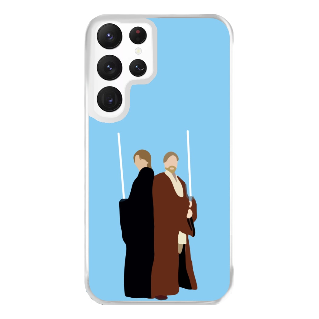 Skywalker and Kenobi Phone Case for Galaxy S22 Ultra