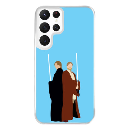 Skywalker and Kenobi Phone Case for Galaxy S22 Ultra