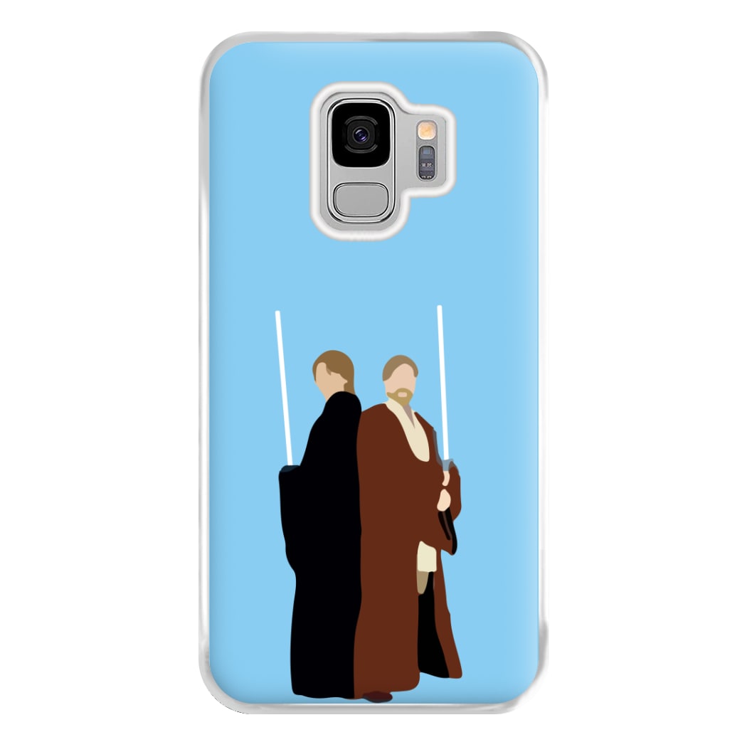 Skywalker and Kenobi Phone Case for Galaxy S9 Plus