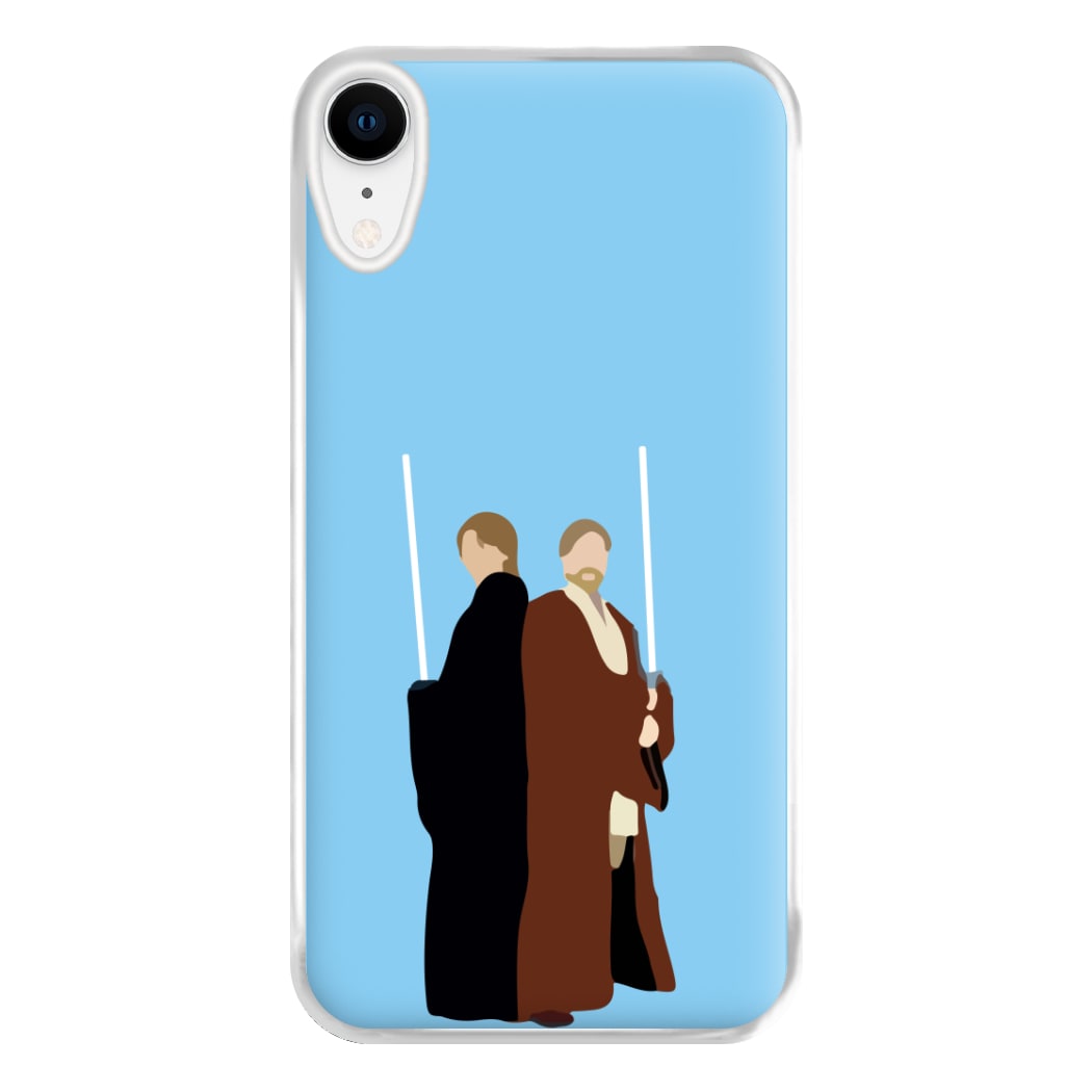 Skywalker and Kenobi Phone Case for iPhone XR