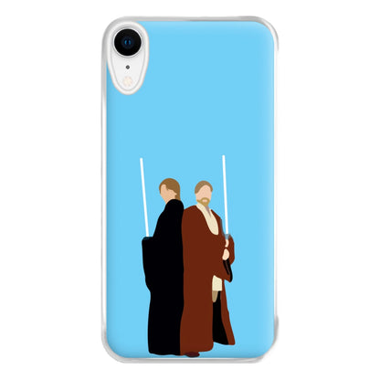 Skywalker and Kenobi Phone Case for iPhone XR