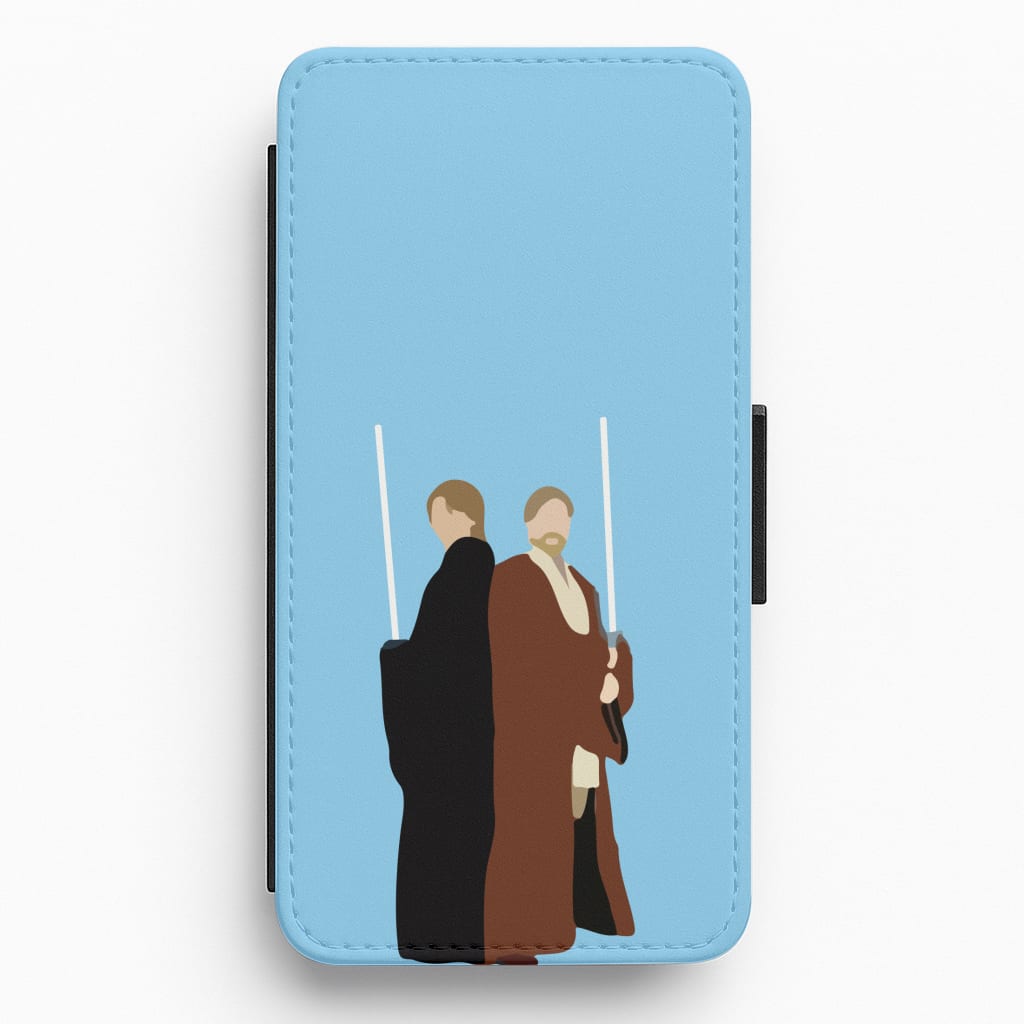 Skywalker and Kenobi Flip / Wallet Phone Case