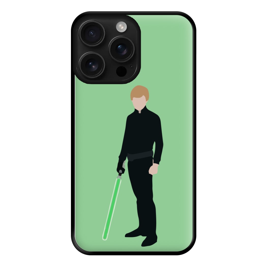 Skywalker Green Lightsaber Phone Case