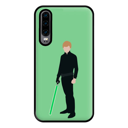 Skywalker Green Lightsaber Phone Case for Huawei P30