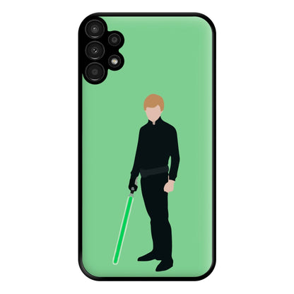 Skywalker Green Lightsaber Phone Case for Galaxy A13