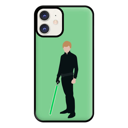 Skywalker Green Lightsaber Phone Case for iPhone 12 / 12 Pro