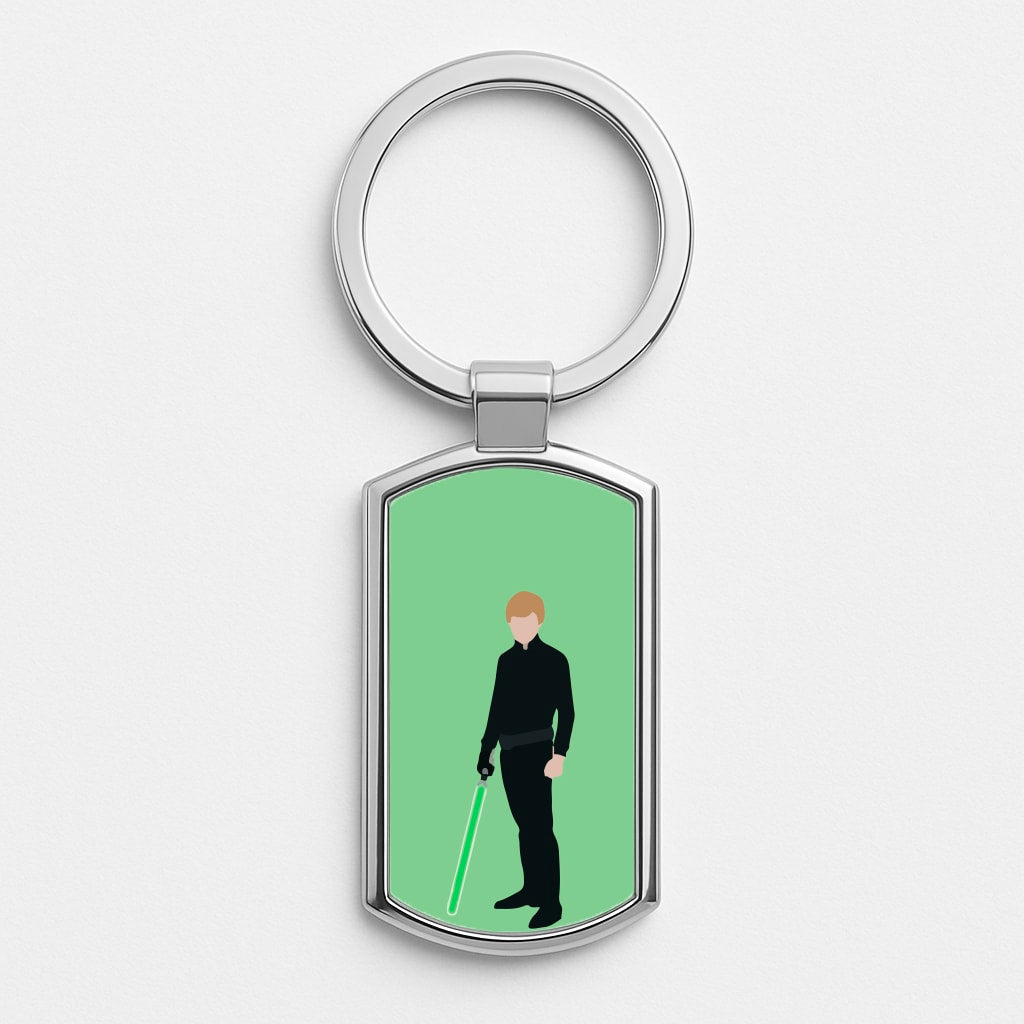 Skywalker Green Lightsaber Luxury Keyring