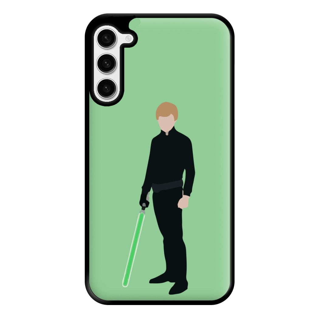 Skywalker Green Lightsaber Phone Case for Galaxy S23 Plus