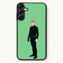 Skywalker Green Lightsaber Phone Case for Galaxy A17