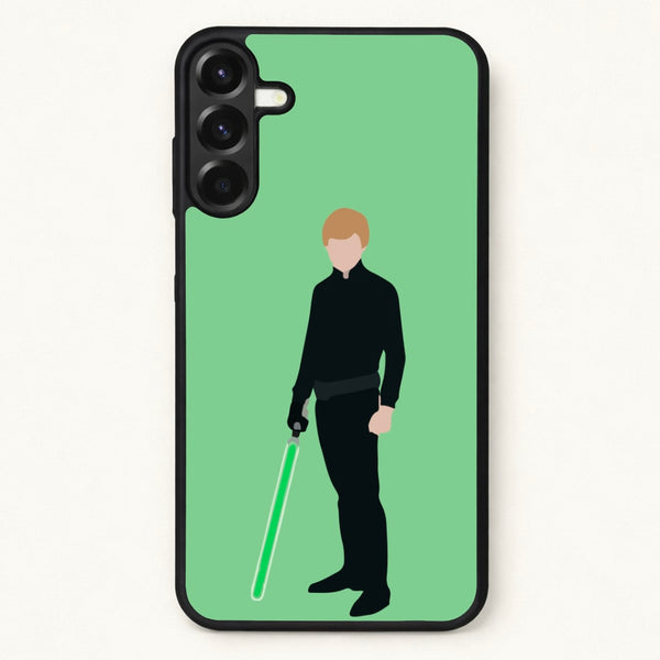 Skywalker Green Lightsaber Phone Case for Galaxy A17