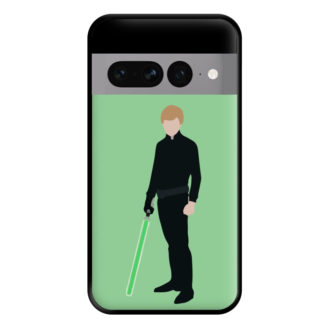 Skywalker Green Lightsaber Phone Case for Google Pixel 7 Pro