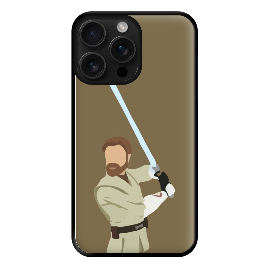 Kenobi Faceless Phone Case for iPhone 16 Pro Max