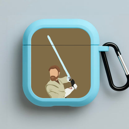 Kenobi Faceless Blue AirPods Case