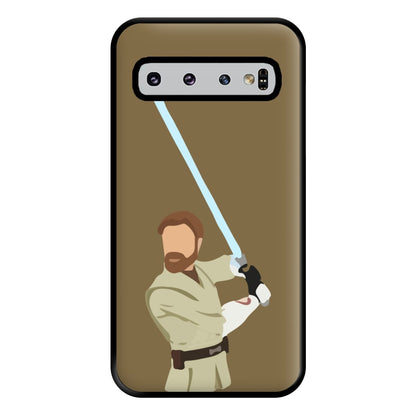 Kenobi Faceless Phone Case for Galaxy S10 Plus