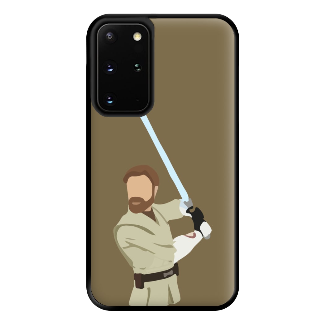 Kenobi Faceless Phone Case for Galaxy S20 Plus