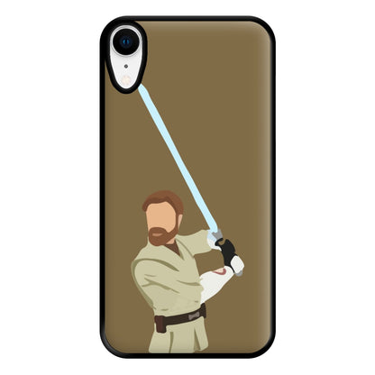 Kenobi Faceless Phone Case for iPhone XR