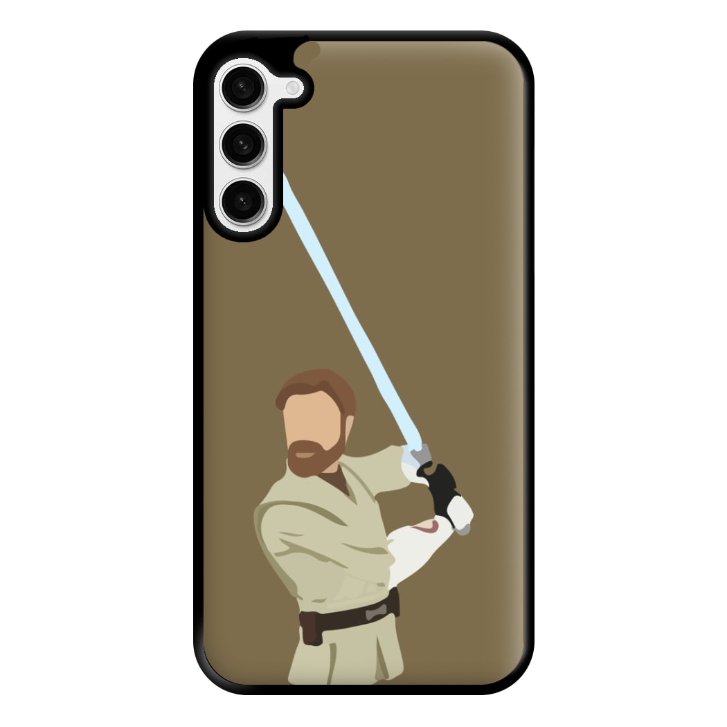 Kenobi Faceless Phone Case for Galaxy S23 Plus