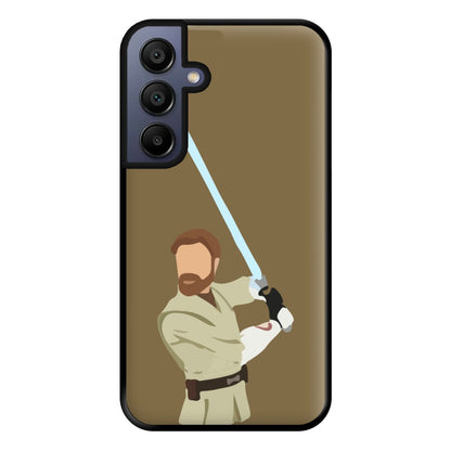 Kenobi Faceless Phone Case for Galaxy A15