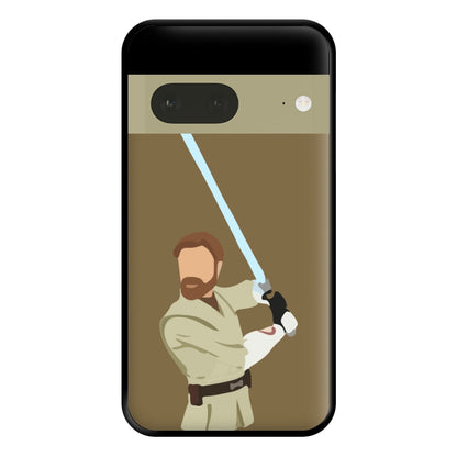 Kenobi Faceless Phone Case for Google Pixel 7a