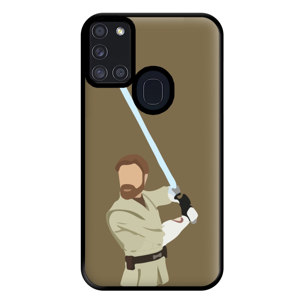 Kenobi Faceless Phone Case for Galaxy A21s