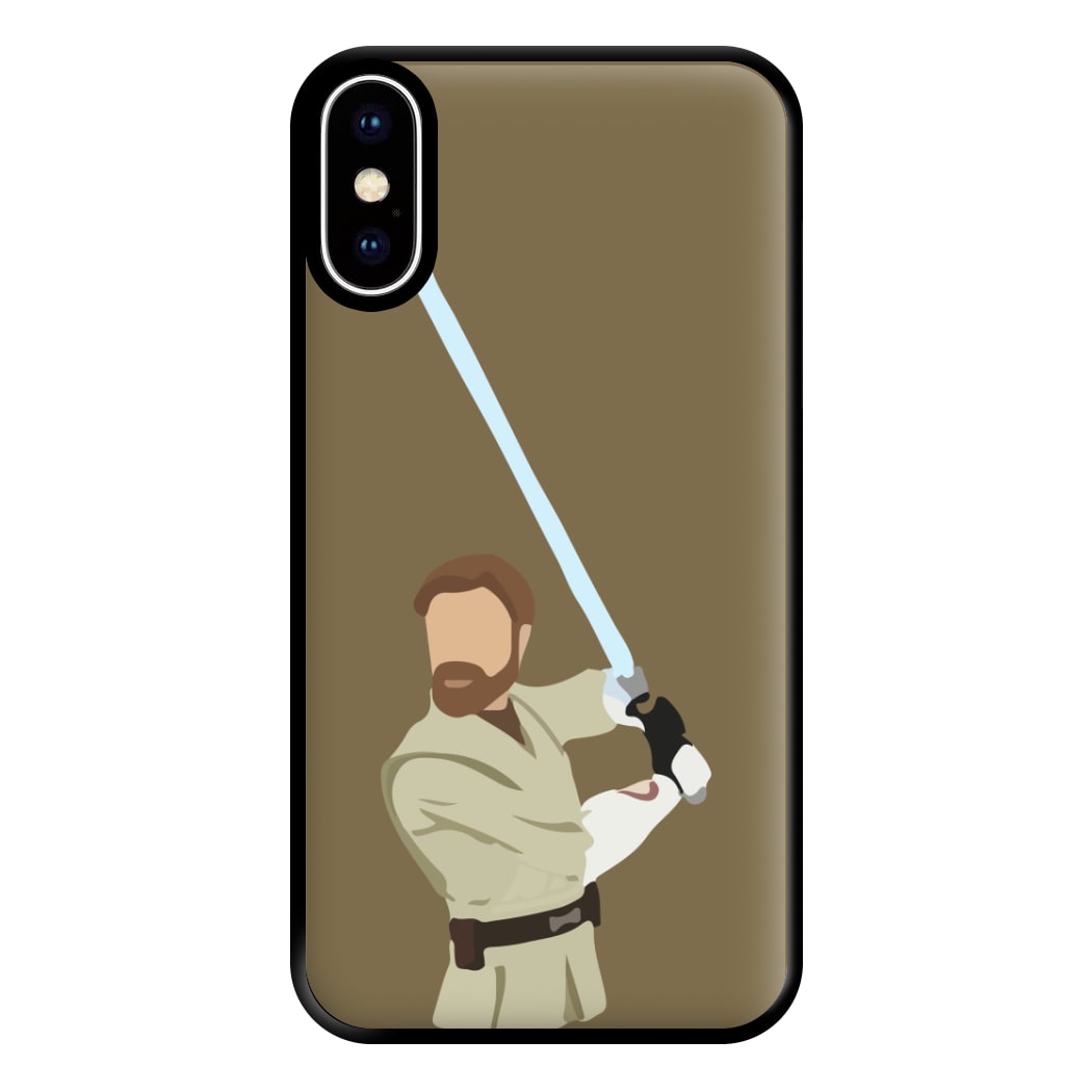 Kenobi Faceless Phone Case for iPhone XS Max