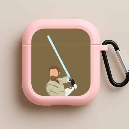 Kenobi Faceless Pink AirPods Case