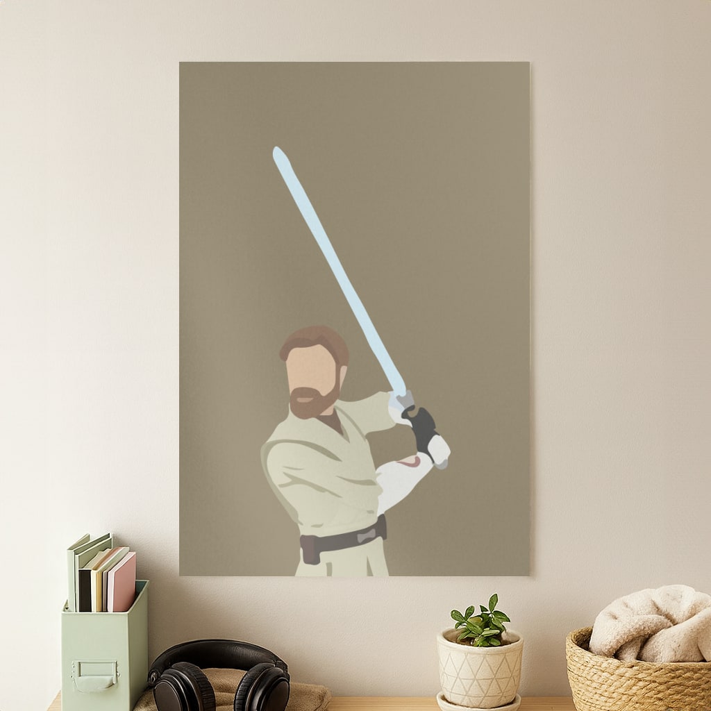 Kenobi Faceless Poster