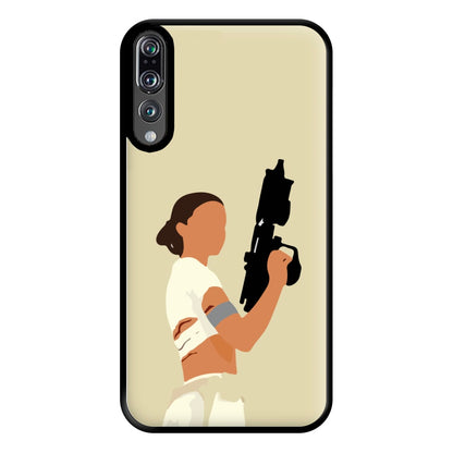 Leia With Gun Phone Case for Huawei P20 Pro