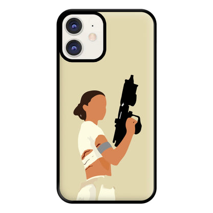 Leia With Gun Phone Case for iPhone 11