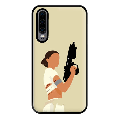 Leia With Gun Phone Case for Huawei P30