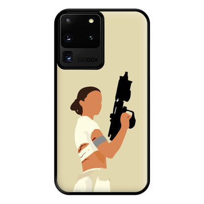 Leia With Gun Phone Case for Galaxy S20 Ultra