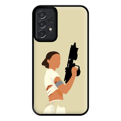 Leia With Gun Phone Case for Galaxy A52 / A52s