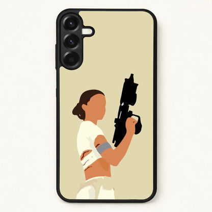 Leia With Gun Phone Case for Galaxy A37