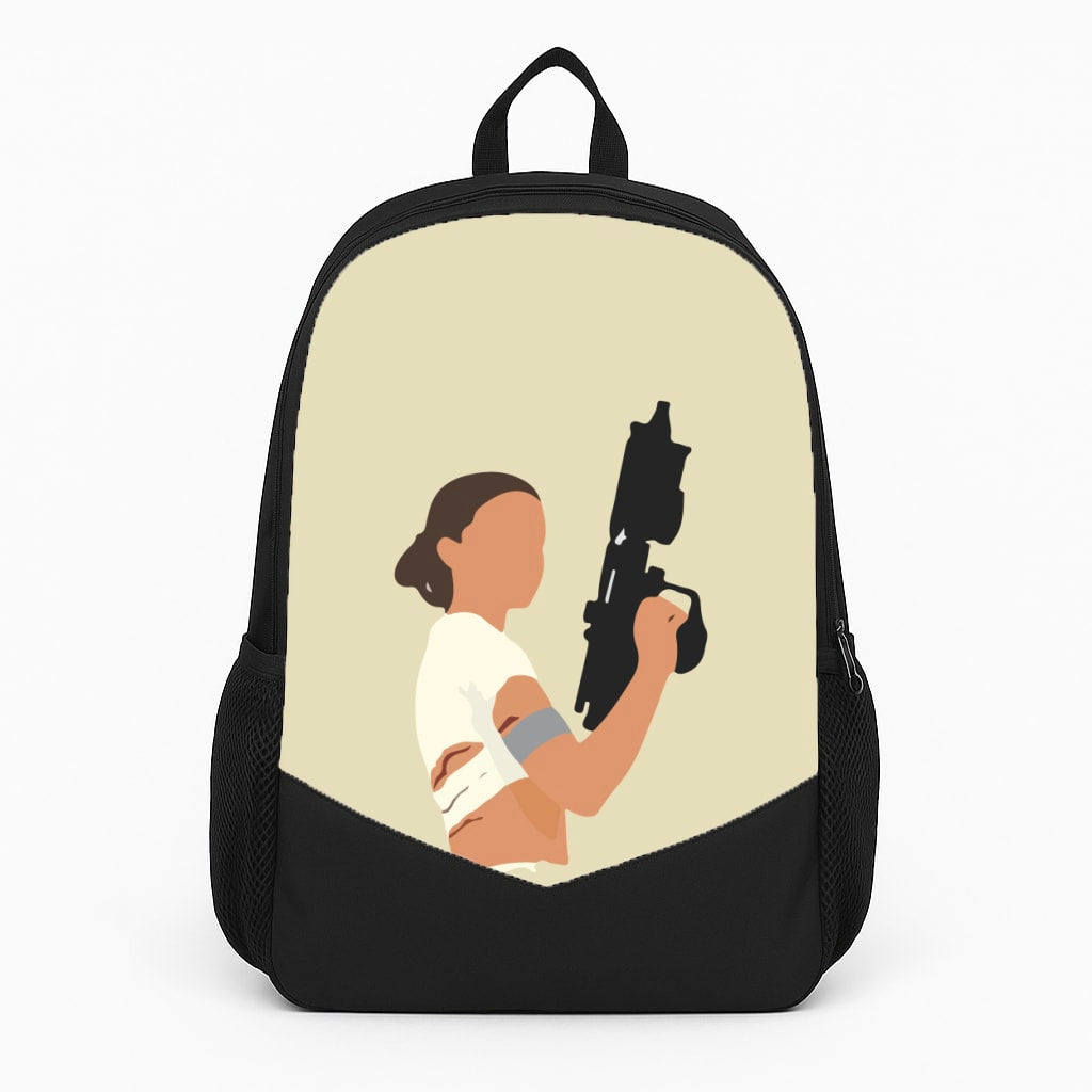 Leia With Gun Backpack