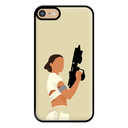 Leia With Gun Phone Case for iPhone 6 / 7 / 8 / SE