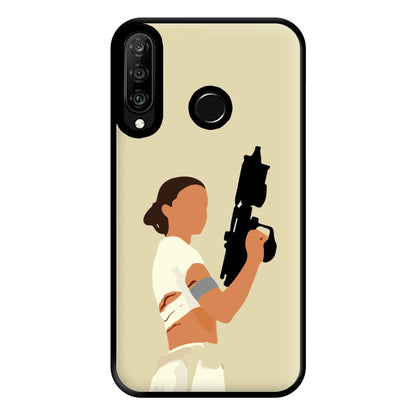 Leia With Gun Phone Case for Huawei P30 Lite