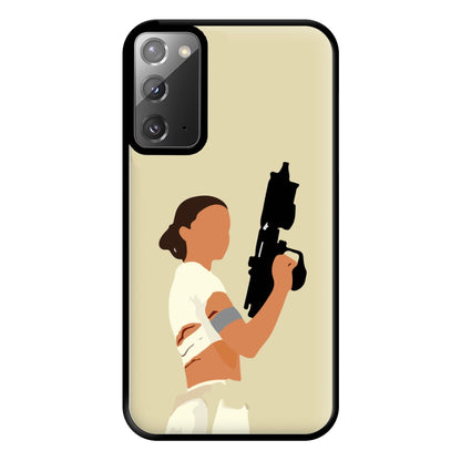 Leia With Gun Phone Case for Galaxy Note 20 Ultra