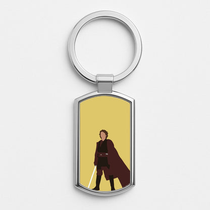 Anakin Skywalker Silver Keyring