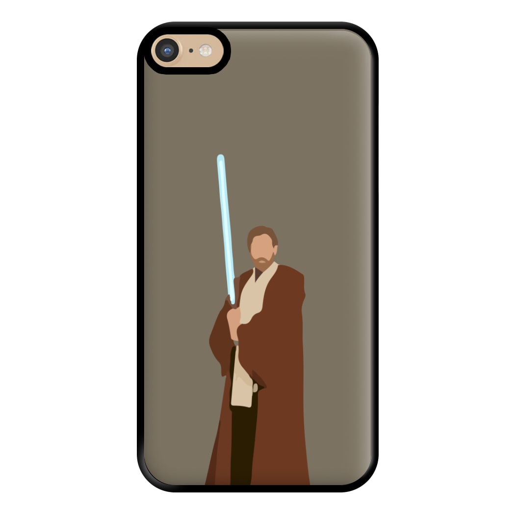 Kenobi Blue Lightsaber Phone Case for iPhone 6 Plus / 7 Plus / 8 Plus