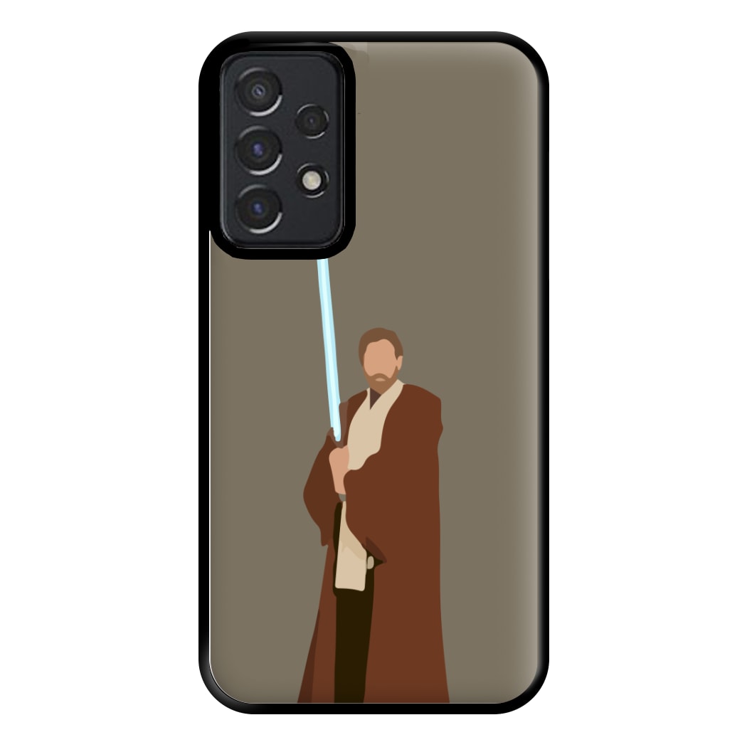 Kenobi Blue Lightsaber Phone Case for Galaxy A52 / A52s