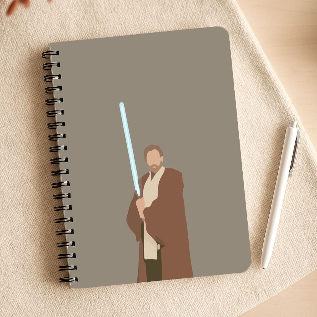 Kenobi Blue Lightsaber Notepad