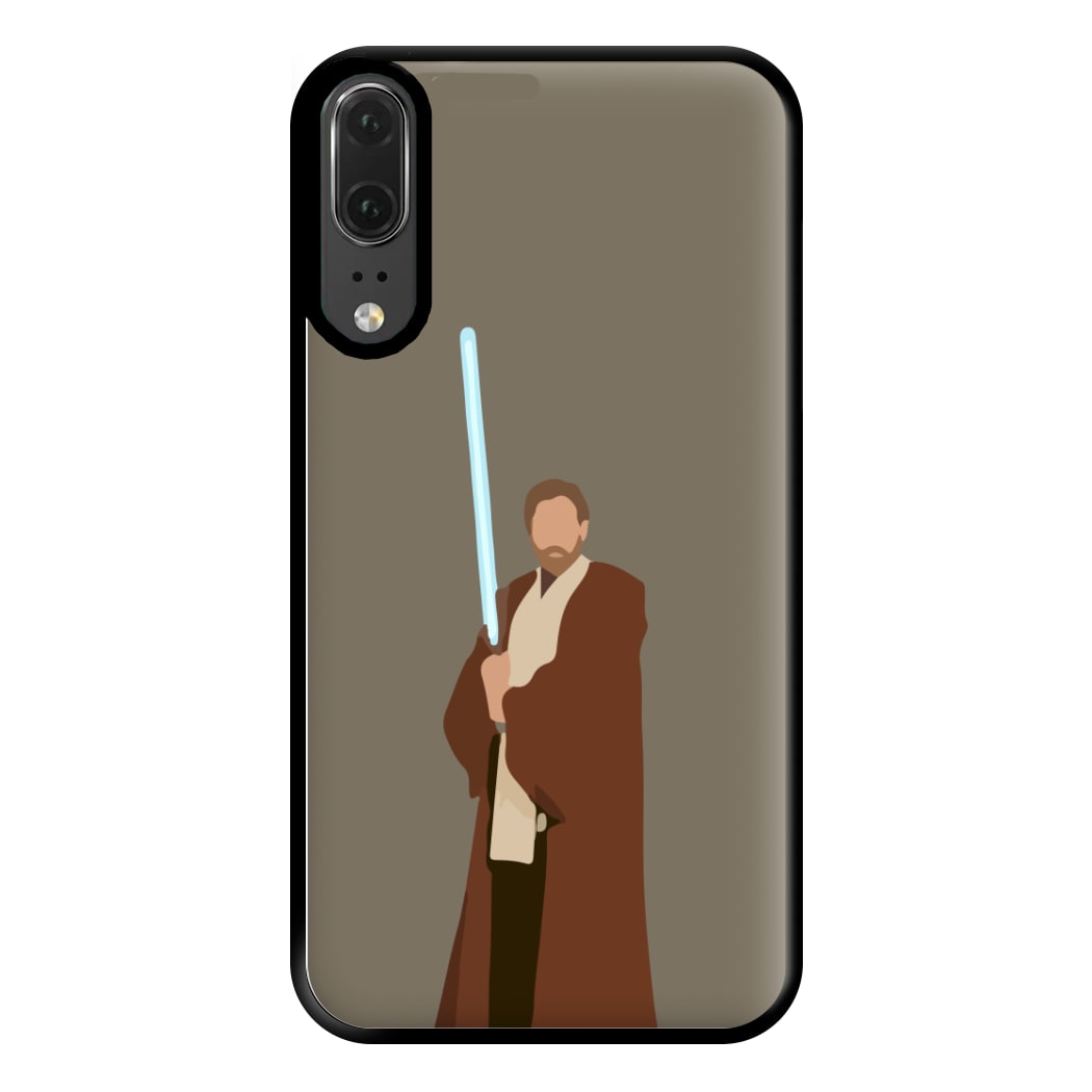 Kenobi Blue Lightsaber Phone Case for Huawei P20