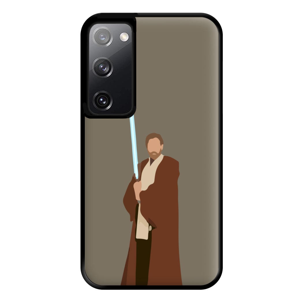 Kenobi Blue Lightsaber Phone Case for Galaxy S20