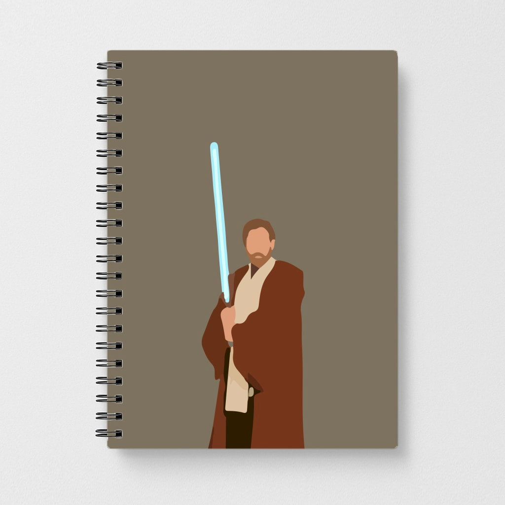 Obi-Wan Kenobi Blue Lightsaber - Star Wars Notebook