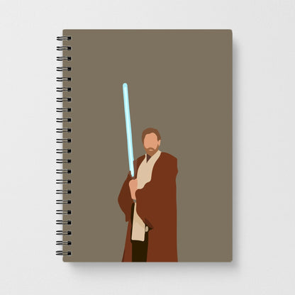 Obi-Wan Kenobi Blue Lightsaber - Star Wars Notebook