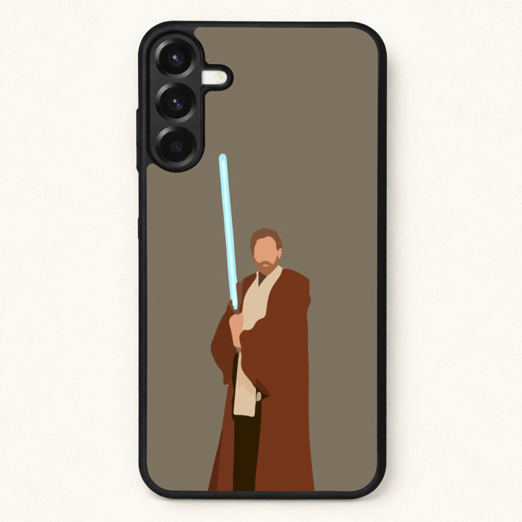 Kenobi Blue Lightsaber Phone Case for Galaxy A37