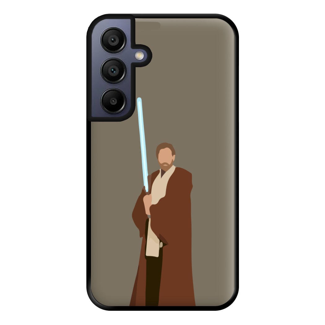 Kenobi Blue Lightsaber Phone Case for Galaxy A15